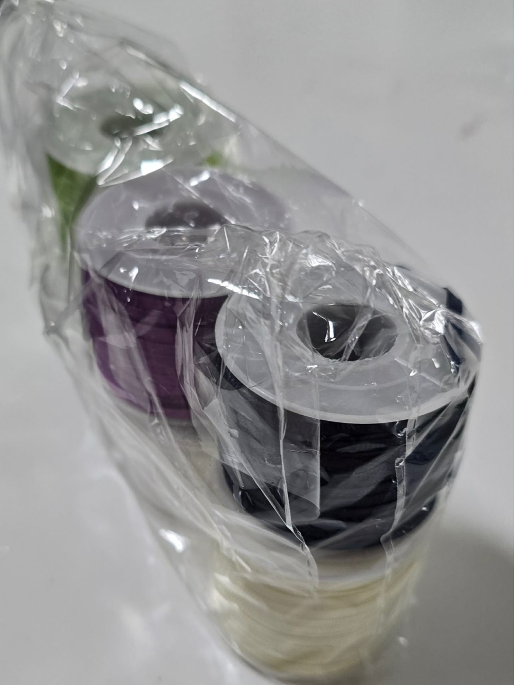 Ribbon – Grosgrain Satin, 1/8 inches, 6‑Pack, Multiple Colors, 360 yd Total, New